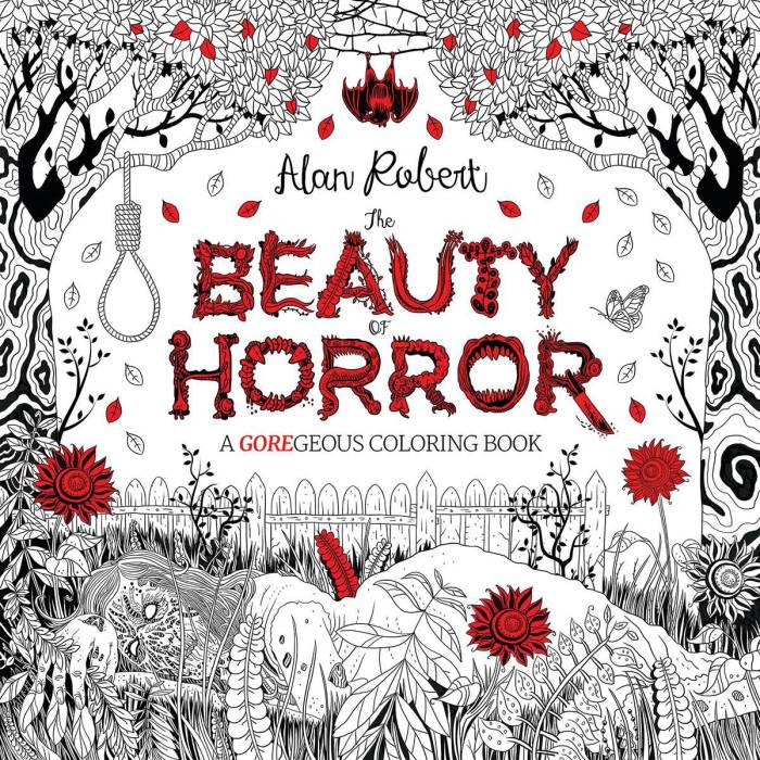 Beauty of Horror Coloring Book A Creative Exploration